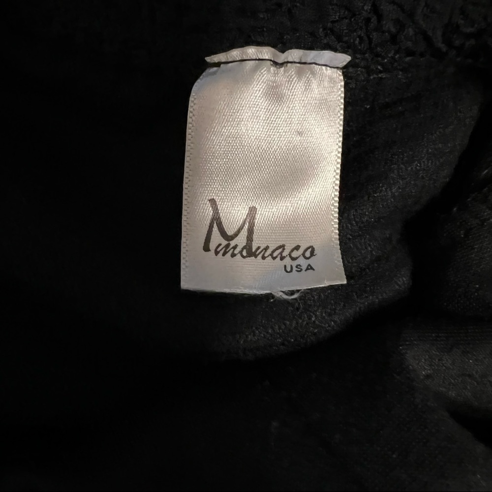 Monaco black strapless mini dress - Picture 4 of 4